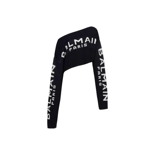 BALMAIN FW22 Свитер Женский Черный