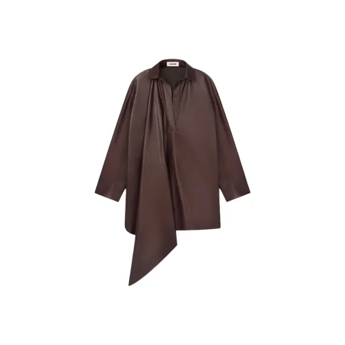 AERON Длинное платье с длинными рукавами женское