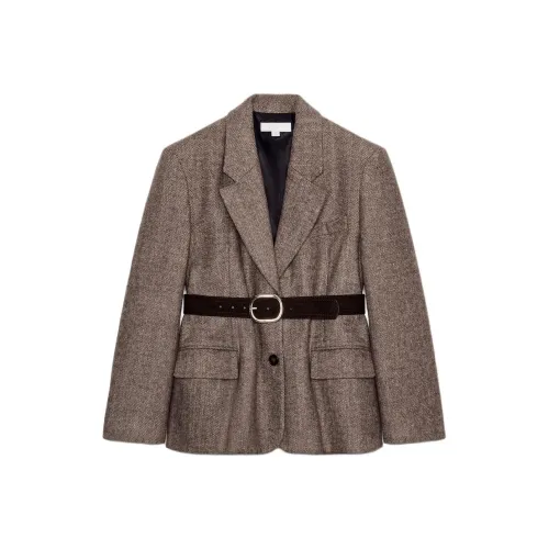 ZARA Collaboration Коричневый Женские Деловые Костюмы