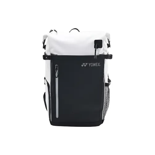 YONEX Текстиль Искусственная кожа Рюкзак Стандартный Унисекс Черный Белый Светло-серый Синий Черный