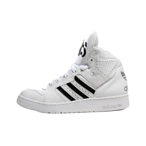 Jeremy Scott x adidas originals JS Instinct High Скейтборд Кроссовки Унисекс Белый