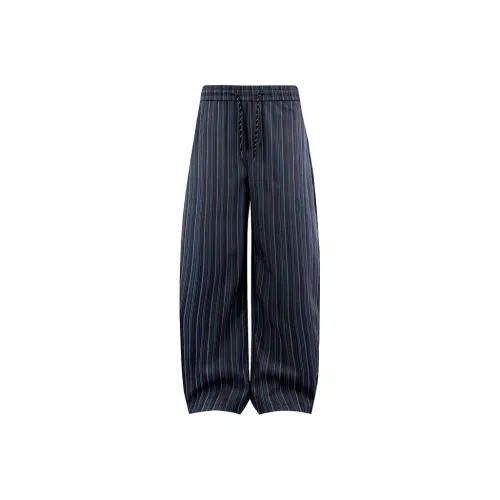 ENSE OPTIC Черный Синий Полосы Унисекс Повседневные Штаны