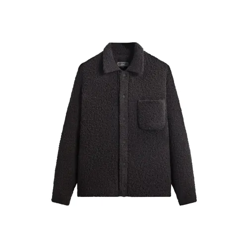 KITH FW25 Plush Knit Ginza Velvet feel Coat Men's