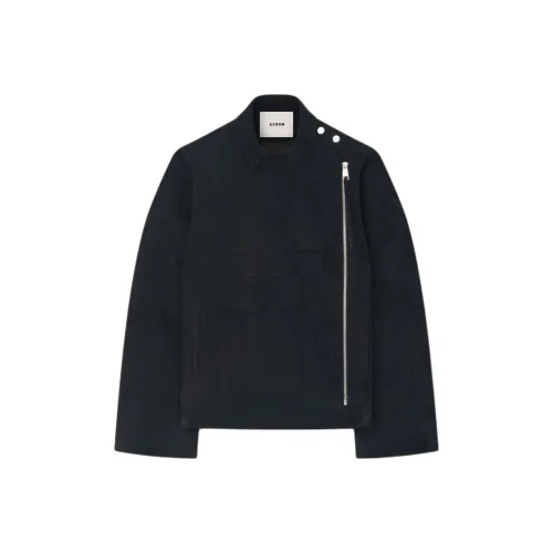 AERON Черные Женские Кожаные Куртки