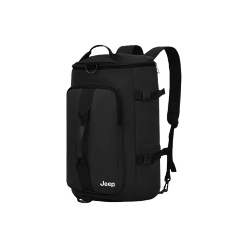 Jeep ПВХ Рюкзак Стандартный Мужской Черный