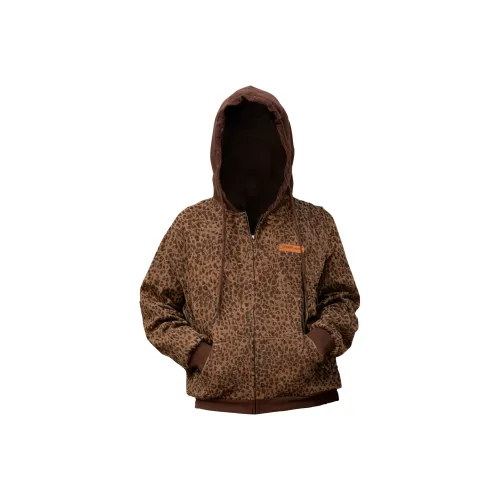 OKPI Леопардовый принт Абрикос Унисекс Свитшоты