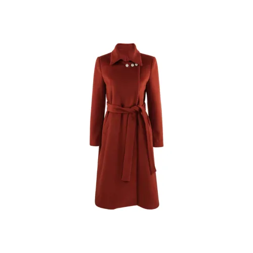 Pure Shimane Бургунди Женское Пальто