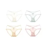 Светло-розовый + кремовая кожа + белый + синий