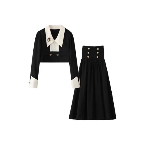 TIBINB Женские Комплекты с Юбкой