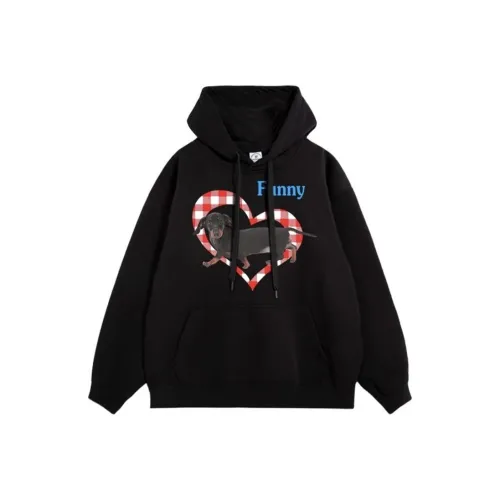 Incolore Черный Женский Свитшот