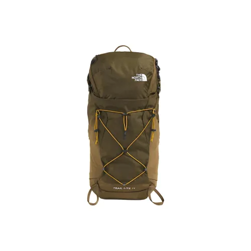 The North Face Альпинистский рюкзак Outdoor Сумка Переработанный полиэстер Оливково-зеленый Унисекс