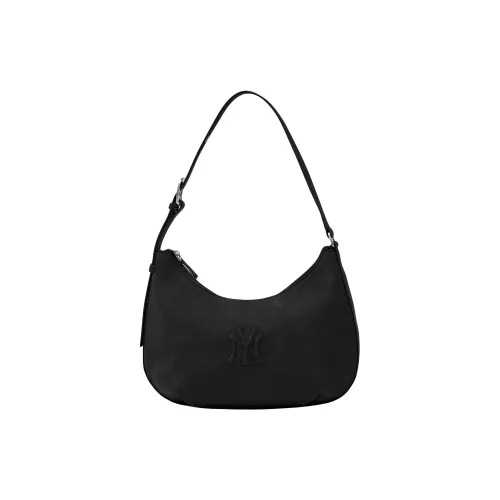MLB ПУ (полиуретан) Хобо Сумка Сумка через плечо Стандартная Женская Черная