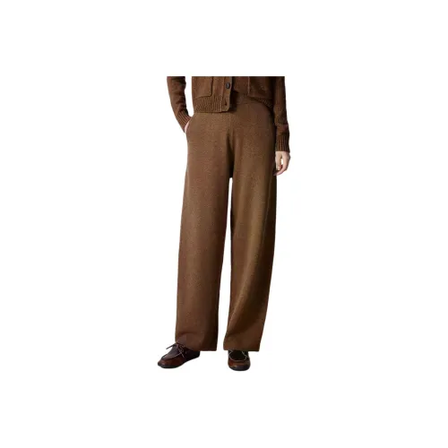 LANCY Camel Women's Casual Pants LANCY Верблюжий цвет Женские Повседневные Брюки