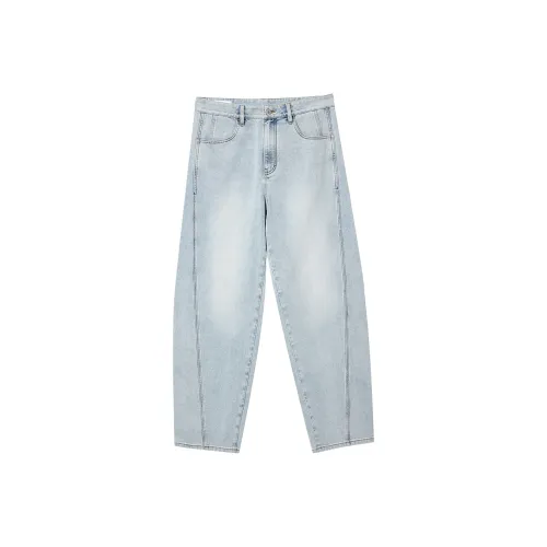 JACK JONES C42 Light Denim Blue Men's Jeans JACK JONES C42 Светлый Деним Синий Мужские Джинсы