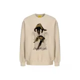 Хаки Свитшот с круглым вырезом