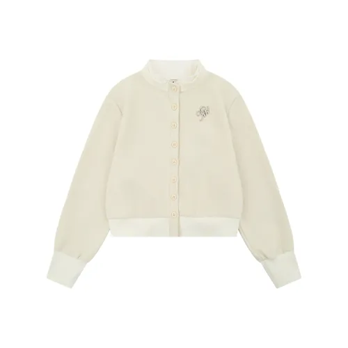 NICEAMOLA Абрикос Женские Свитшоты