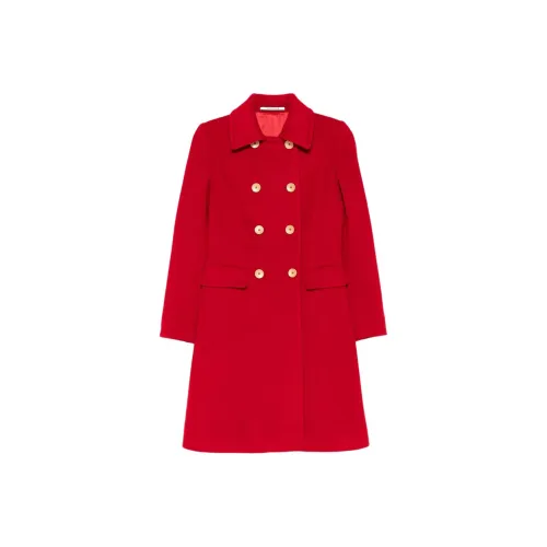 Tagliatore Red Women's Coat Таглиаторе Красный Женский Пальто