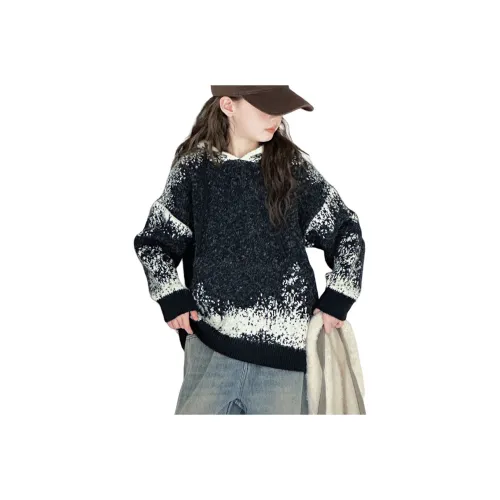 ABDT Черный градиент KIDS Свитера