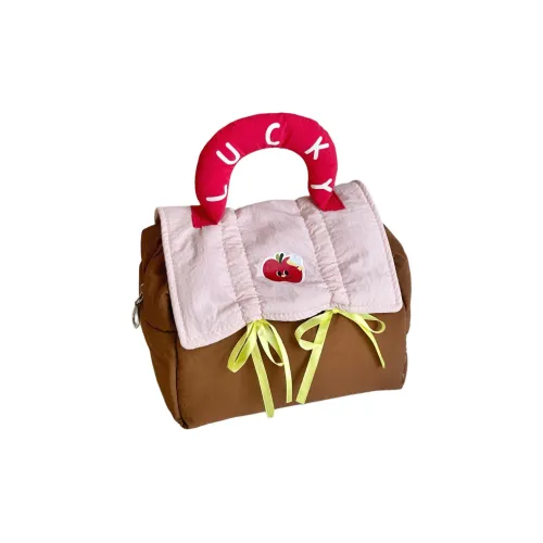 GEANNUO Cute House Makeup Bag Large Capacity Skincare Travel Portable Organizer Storage Bag