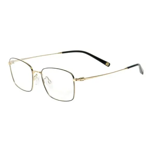 CHARMANT Титан Прямоугольные Очки с диоптриями Унисекс Золото Черный