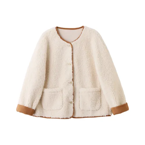 Pure Shimane Вельвет Feel Пальто Женское