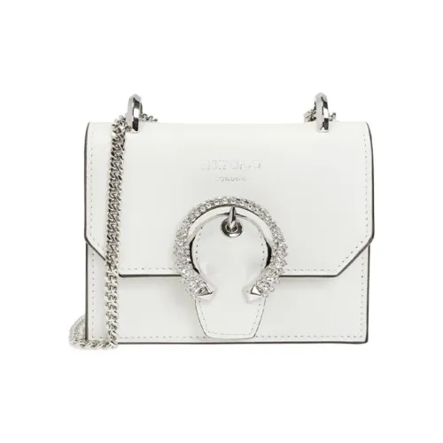 Jimmy Choo Кожа Сумка через плечо Мини Женская Белая