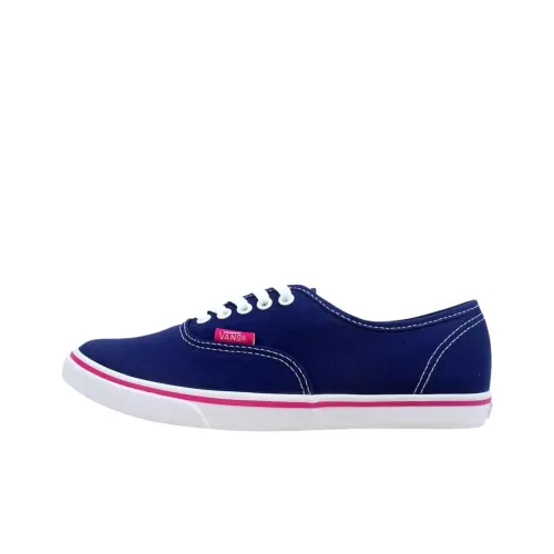 Vans Authentic Lo Pro Амортизация Низкие Кроссовки для скейтбординга Унисекс Синие