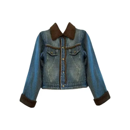 XGXR Изображение Цвет Женские Джинсовые Куртки