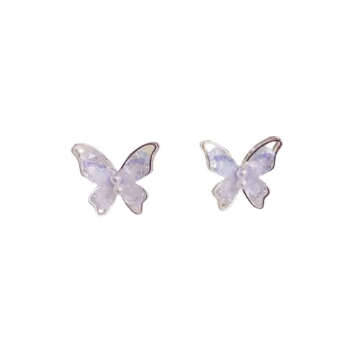 BONAS Copper Stud Earrings Women's BONAS Медные серьги-гвоздики женские