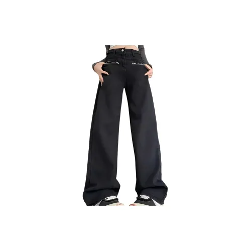 RUXU Черные Женские Джинсы