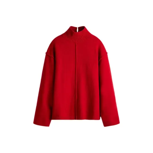 H M Red Women's Sweaters H M Красный Женский Свитера
