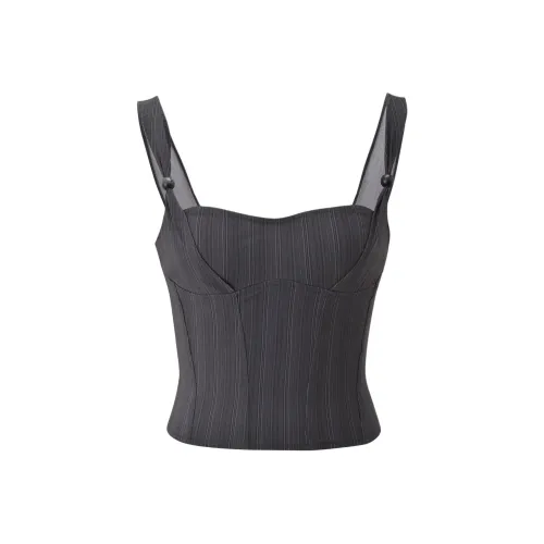 Tiger Mist Женские майки с серыми полосами