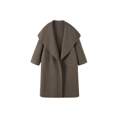 DITB Темный Камео Коричневый Женский Пальто