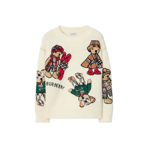 Burberry Айвори Белый KIDS Свитера