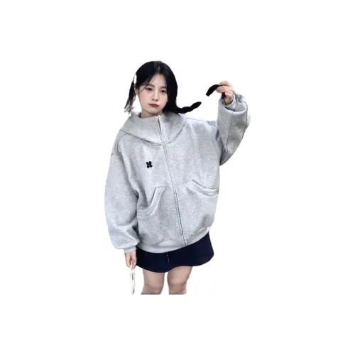 COVER TIME Серый Женский Свитшот