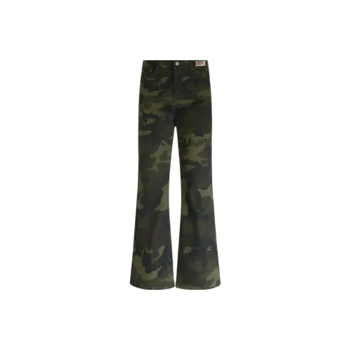 YETUAN Камуфляж Унисекс Повседневные Штаны