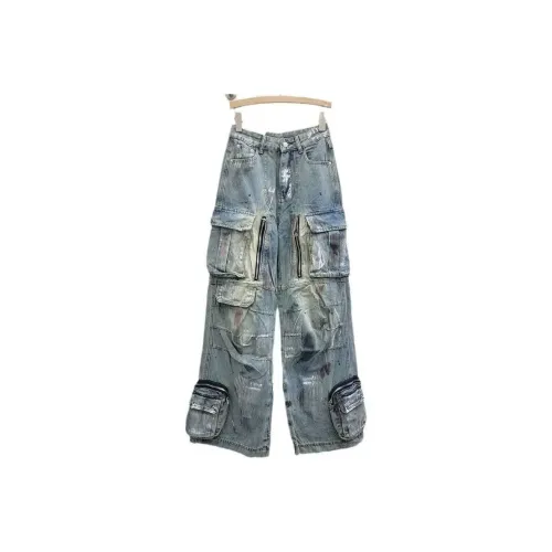 ICEGZ37 Синий Унисекс Джинсы