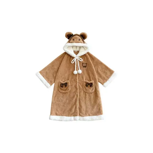 Yunpo Изображение Цвет Женские Халаты для Ванной