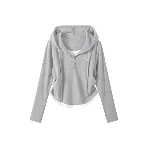 TOUCH Светло-серый Женский Свитшот