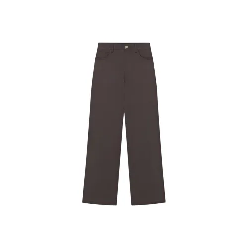 AERON Кофе Женские Повседневные Брюки