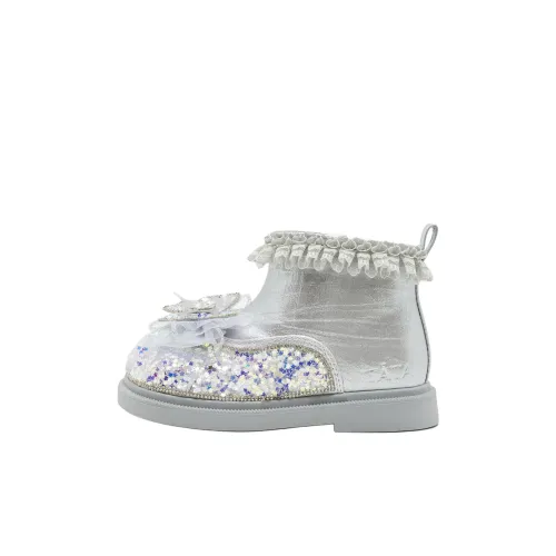 TATA Slip-resistant и устойчивые к истиранию детские кожаные сапоги с поддержкой