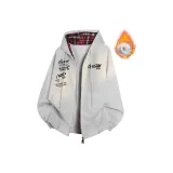 Бело-серый вереск [Флисовая подкладка]