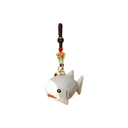 Listen To The Flowers Bloom Смола Shark Брелок Унисекс