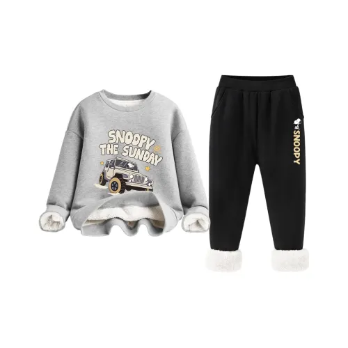 SNOOPY Повседневный спортивный комплект из двух предметов для детей