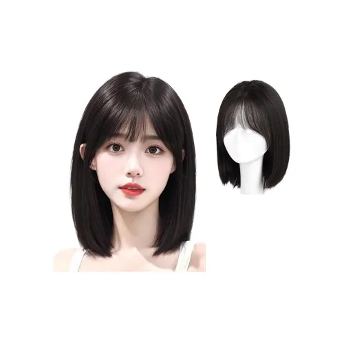 TIANKONGSHU Перука Полная Набор для Женщин 100% Настоящие Волосы