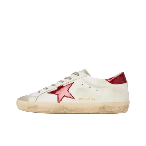 Golden Goose Супер Звезда Low Топ Кроссовки для скейтбординга Женские Белые