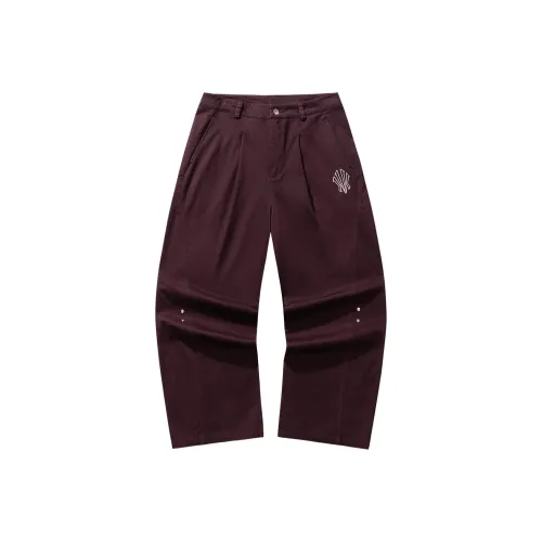 Anta Повседневные брюки Женские All-Pink Малиновый Розовый Коричневый