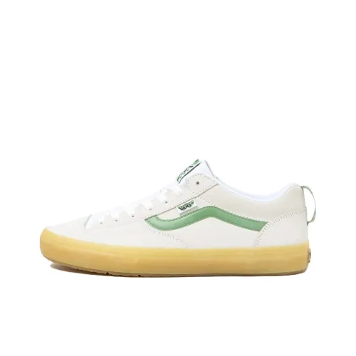 VANS The Lizzie Амортизация Низкие Кроссовки для Скейтбординга Унисекс Бежево-Зеленые