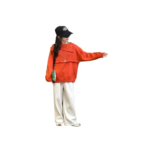 MADALLO Оранжевый Розовый Детские Свитера
