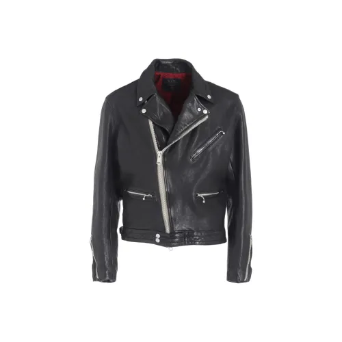 Yohji Yamamoto S'YTE FW25 WASHED SHEEP LEATHER CLASSIC DOUBLE RIDERS JACKET LEATHER JACKET UNISEX